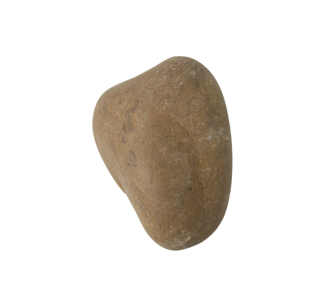 A hard stone, A nature rock on isolate background png