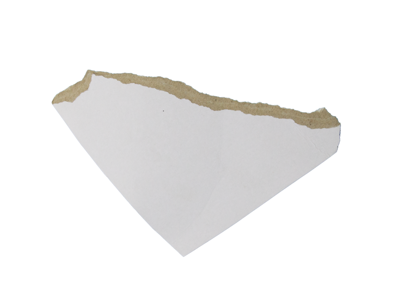 Paper cut on isolated background, element of paper for advertising banner design png