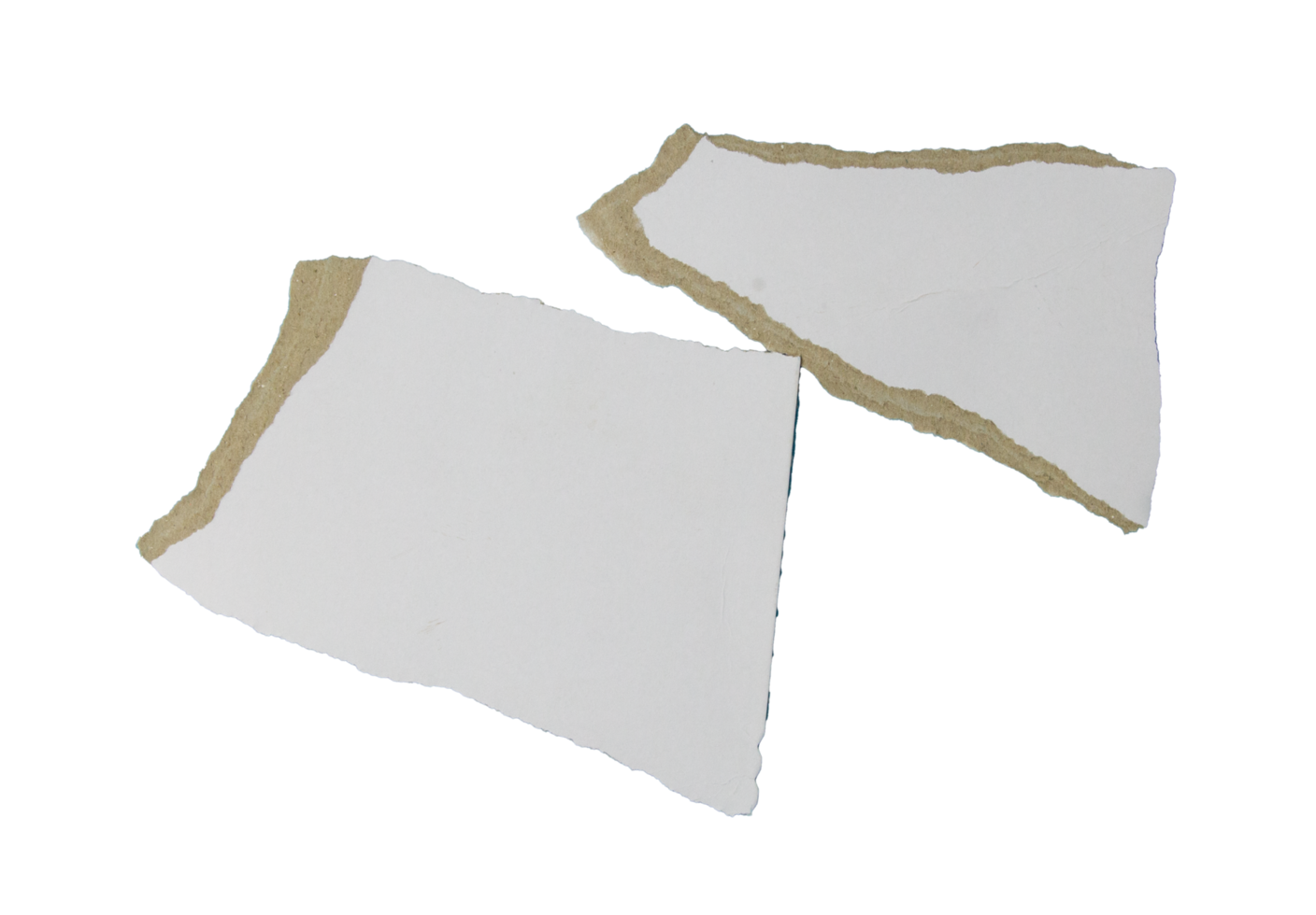 Ripped paper teared on isolated background, element of paper for advertising design png
