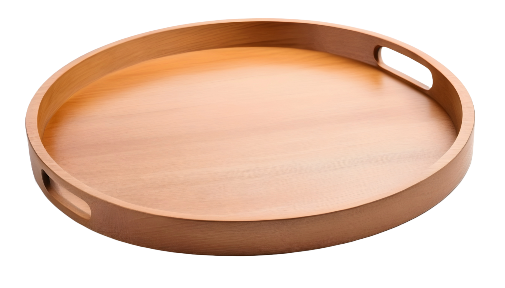 AI generated Wooden tray FREE PNG