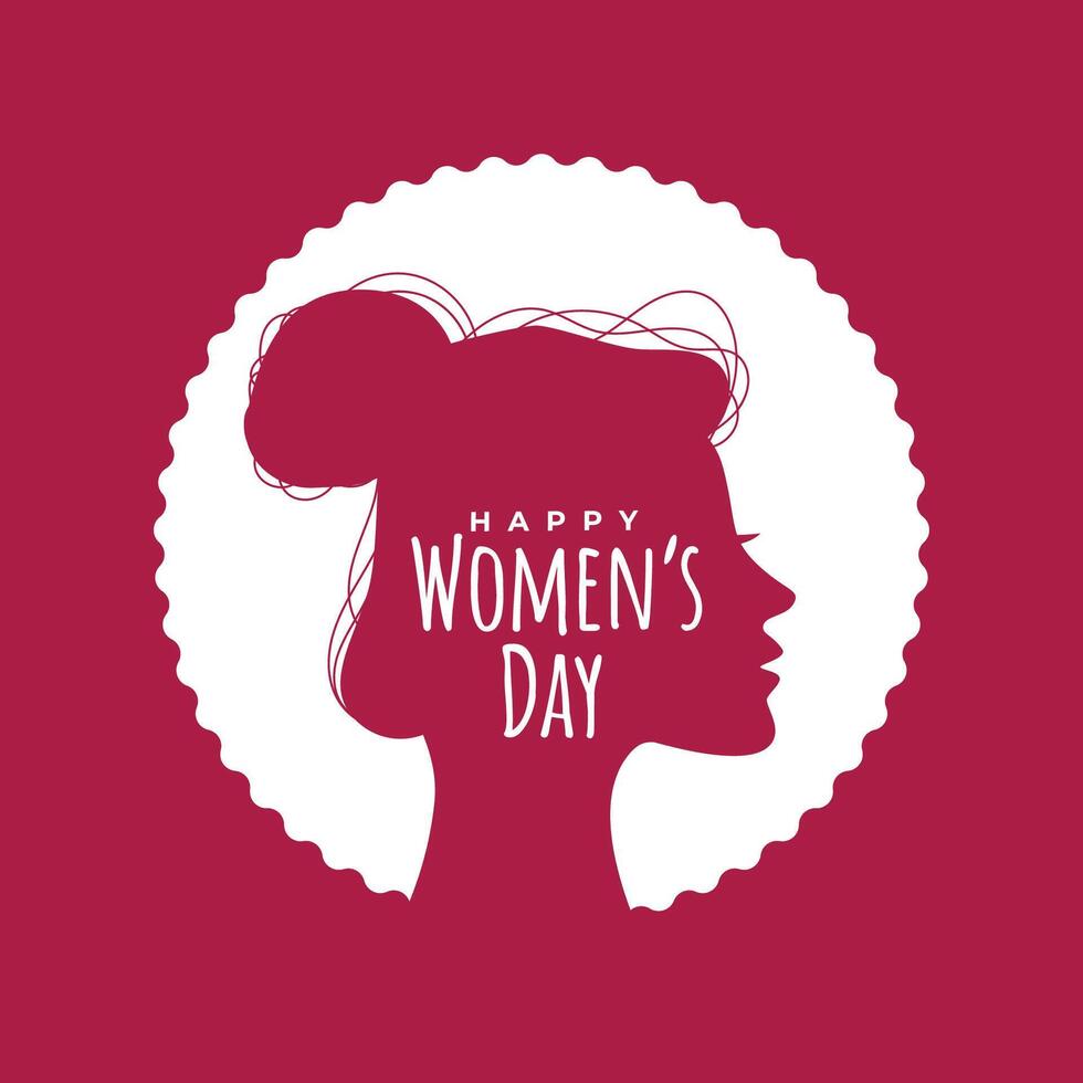 womens day wishes greeting design vector