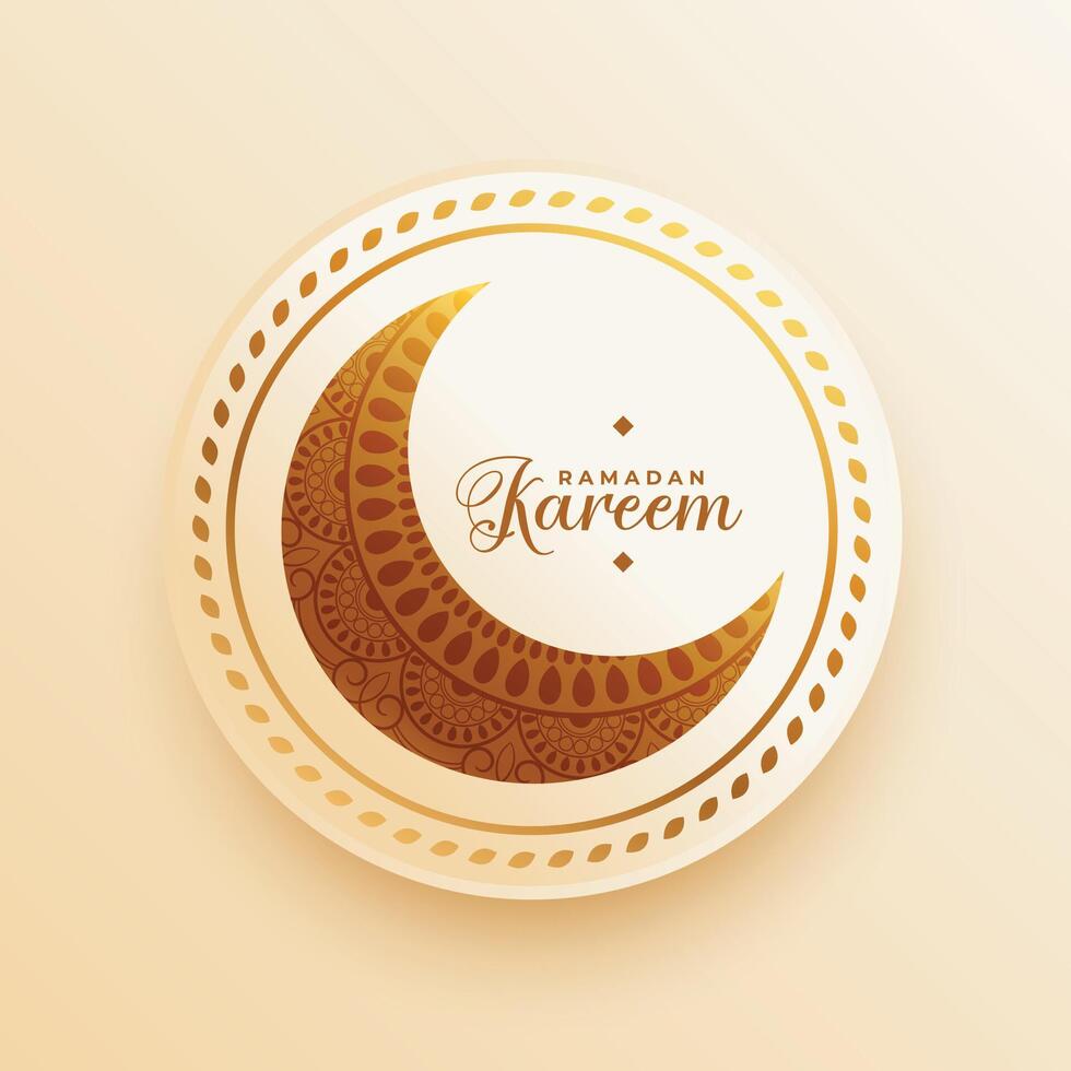 wishes greeting for ramadan kareem fasting month vector