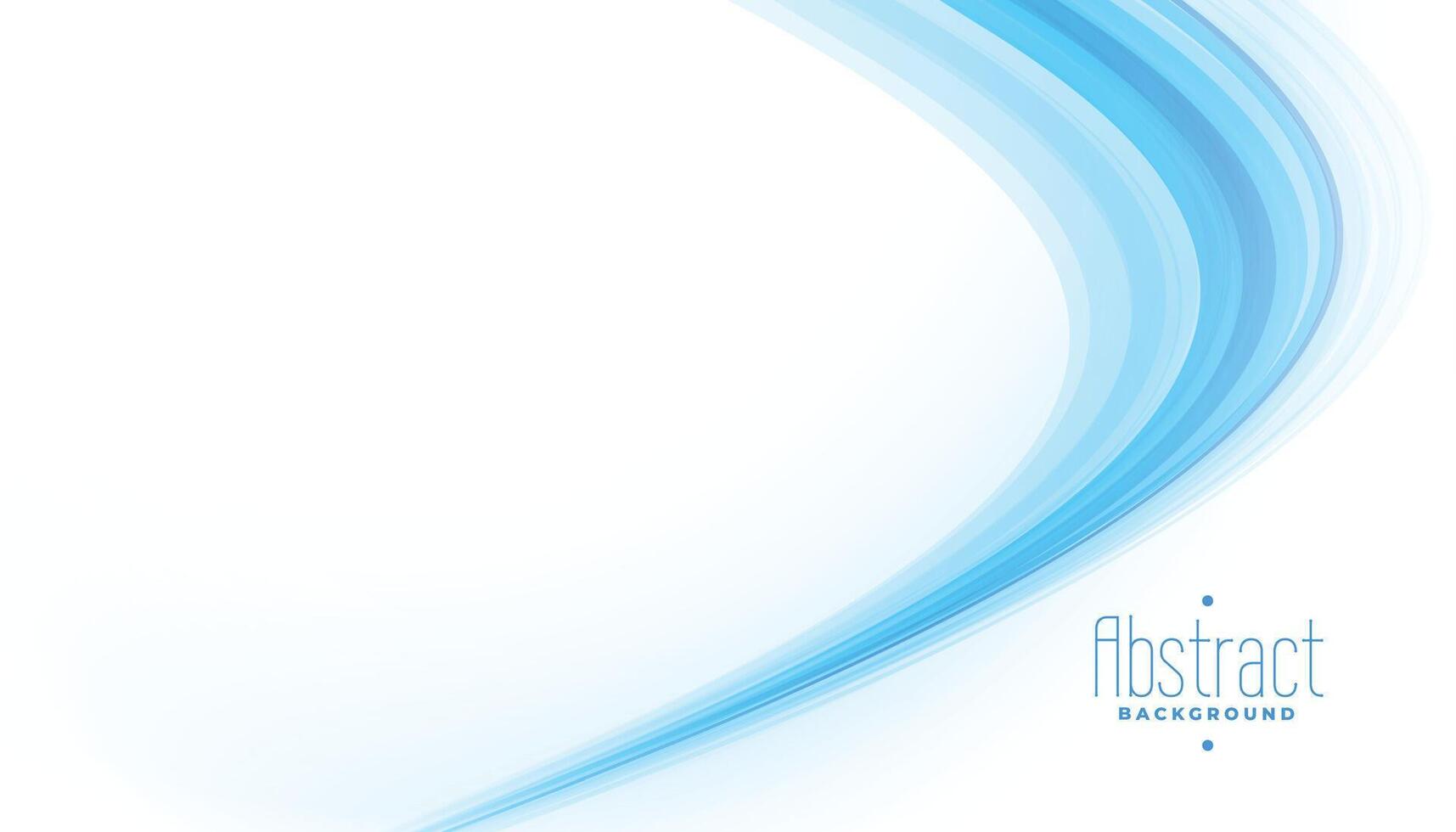 modern and dynamic blue wavy background design vector