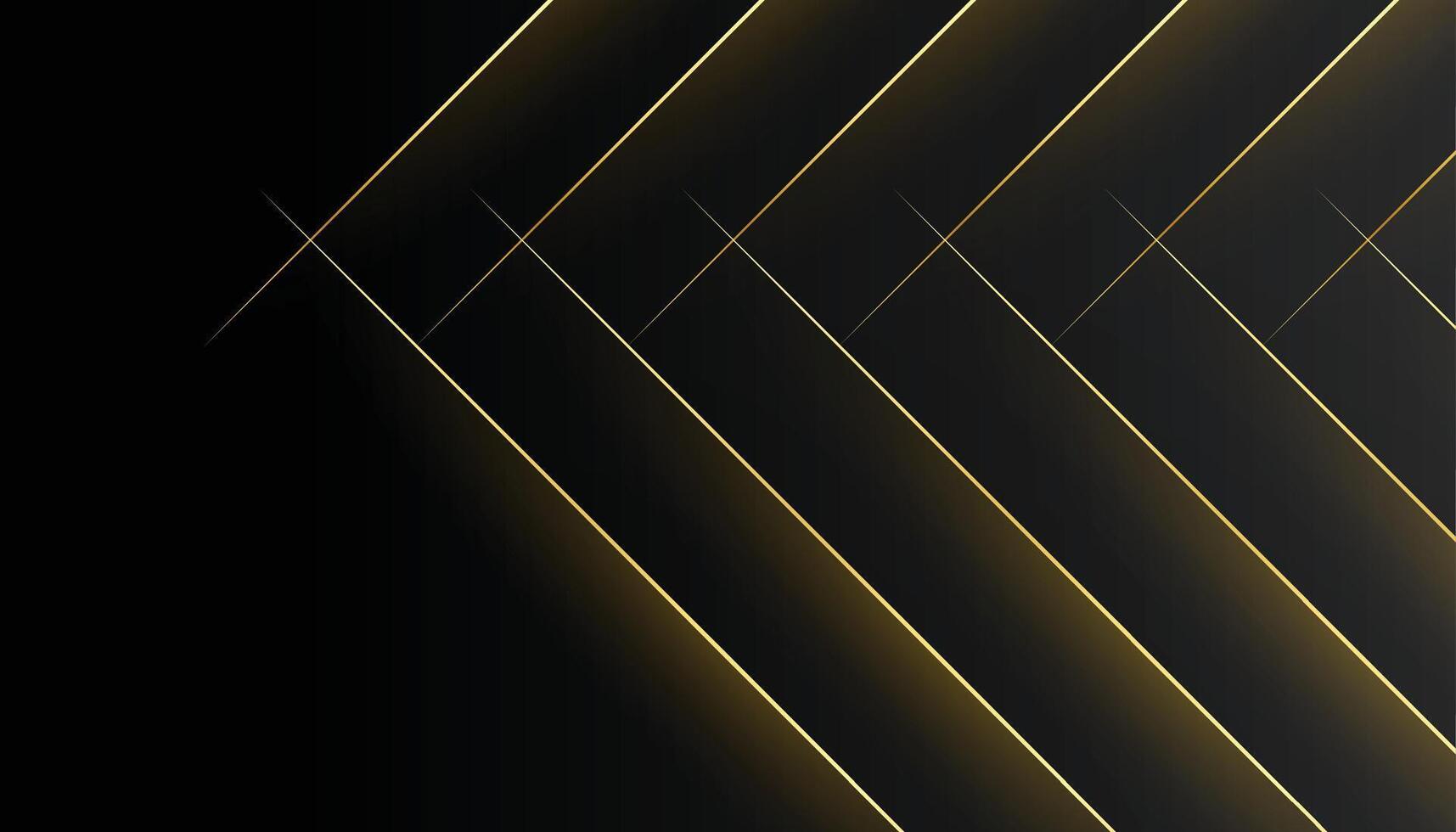 golden lines background in premium styles vector