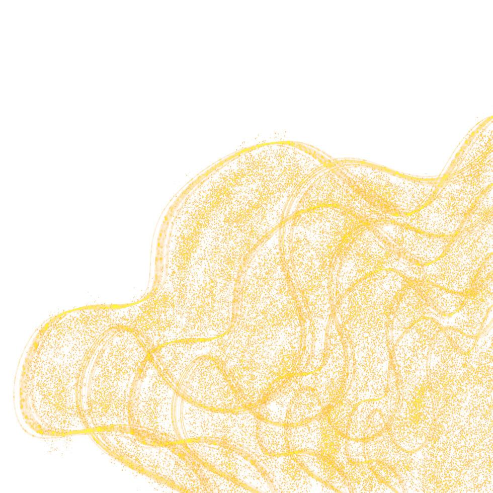 Abstract Gold Glitter Corner png