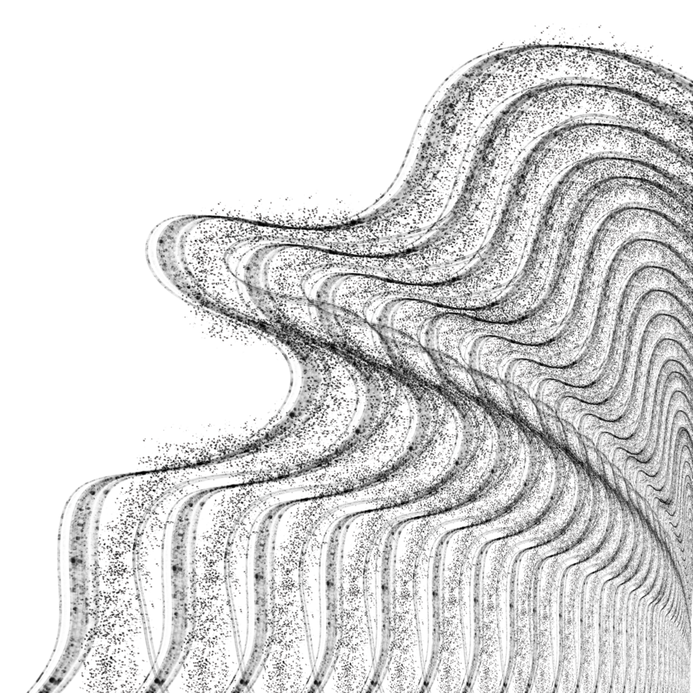 Abstract Black Glitter Corner png