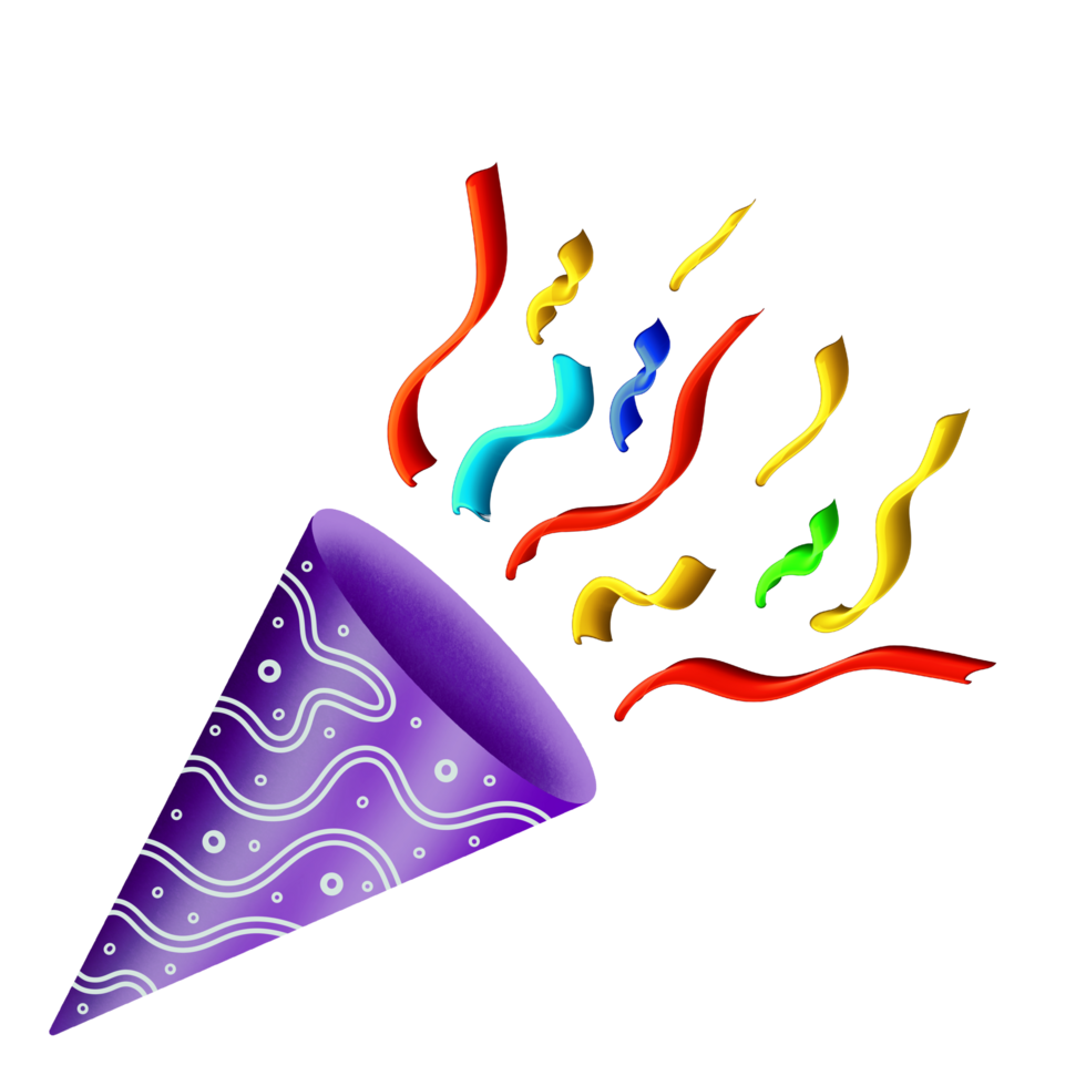 Party Popper Decoration png