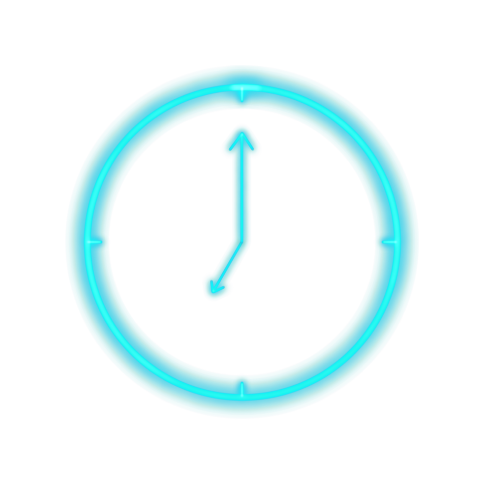 Seven O'Clock Neon png