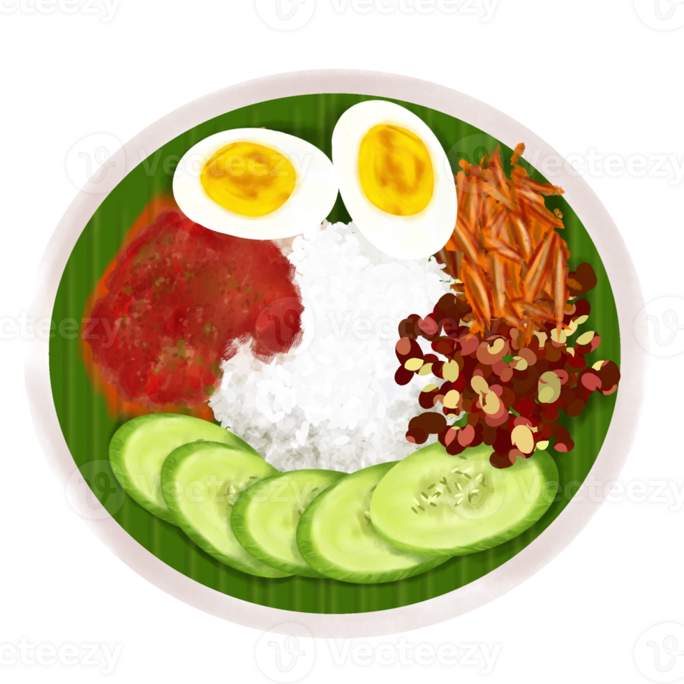 indonesisch Essen Illustration png