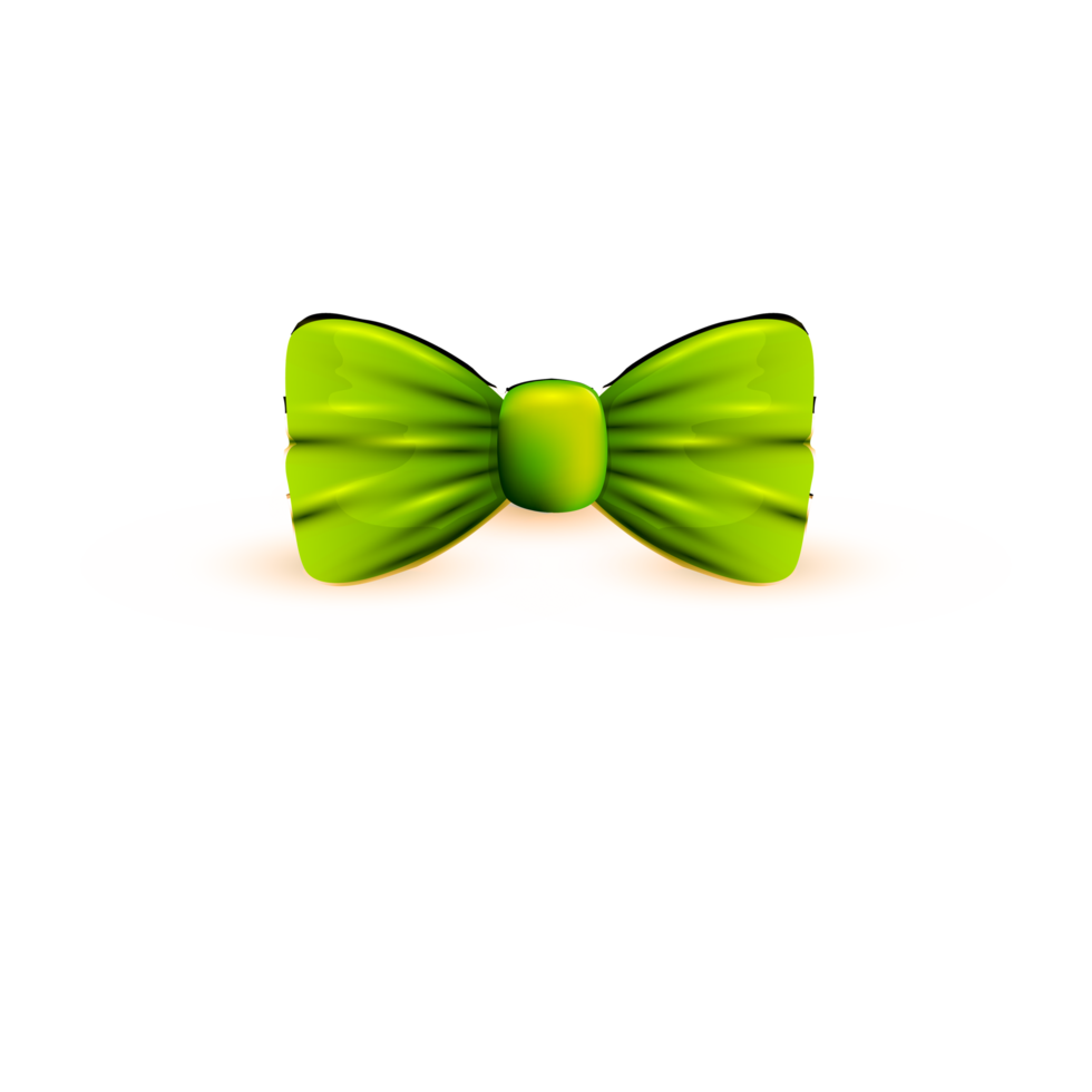 st. patricks journée vert lutin arc attacher gratuit png