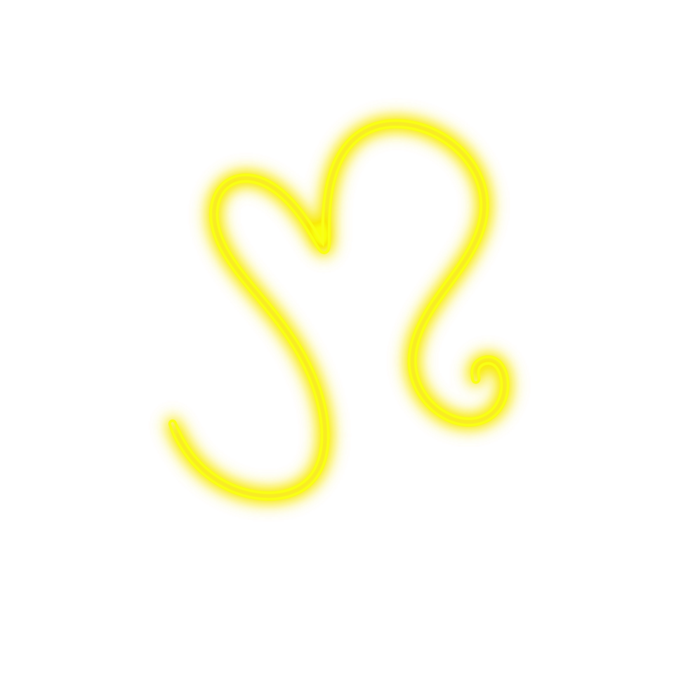 Heart Neon Line png