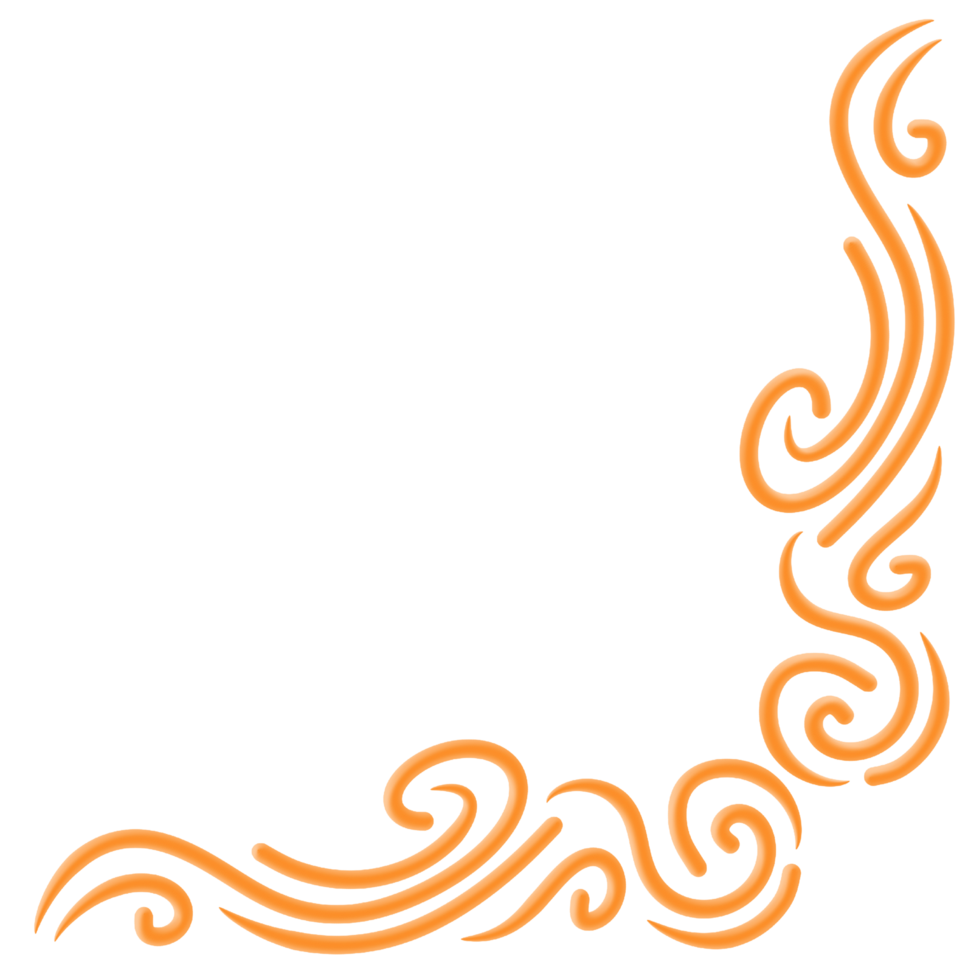 Corner Decorative Ornament png