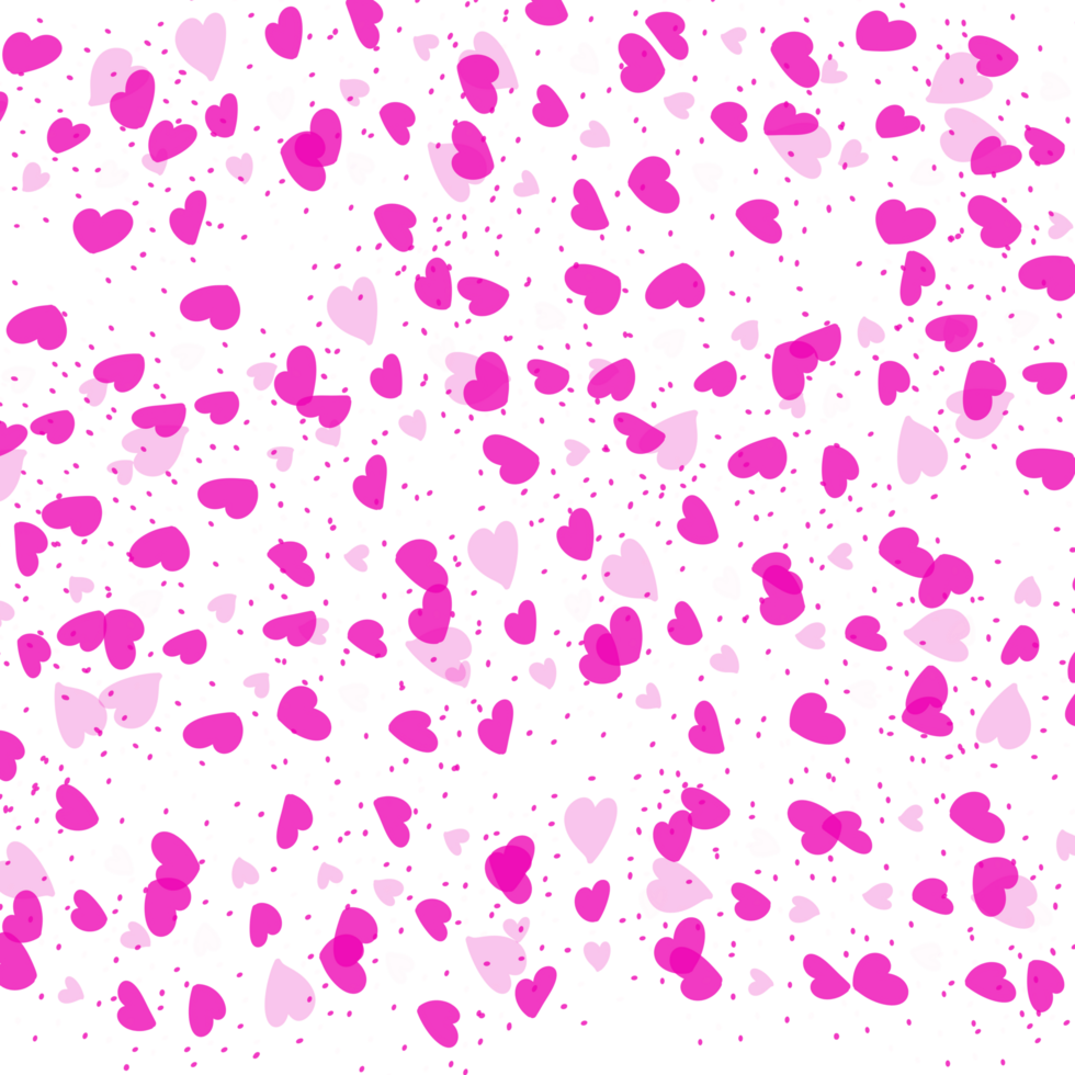 Abstract Hearts Background png