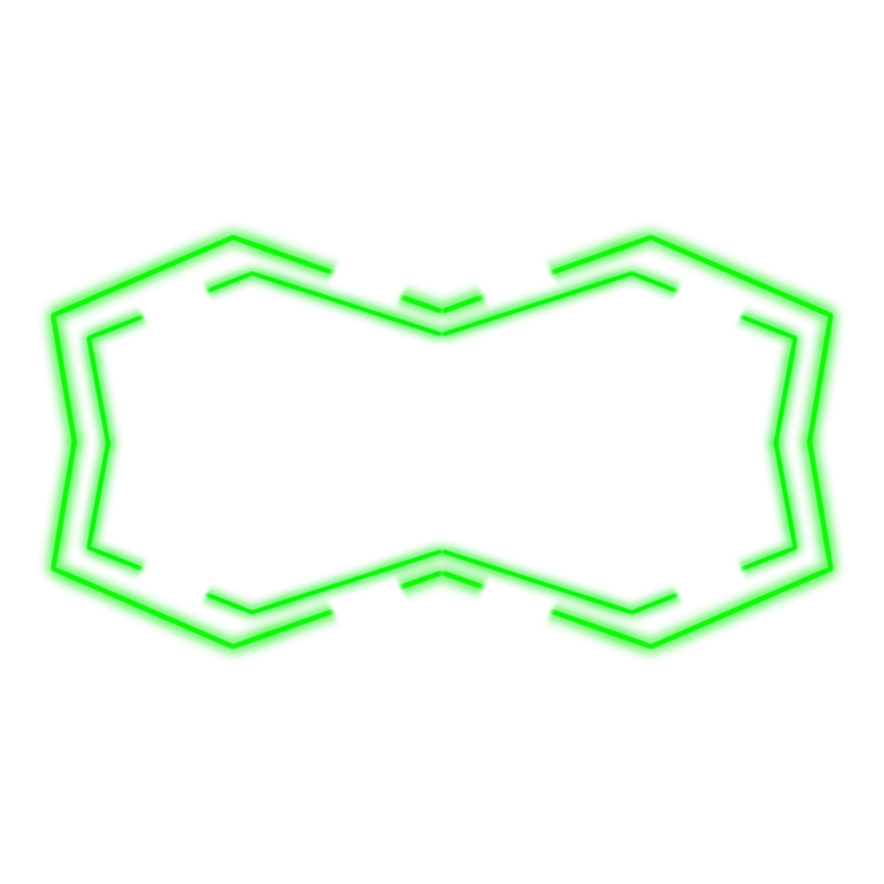 Green Neon Frame png
