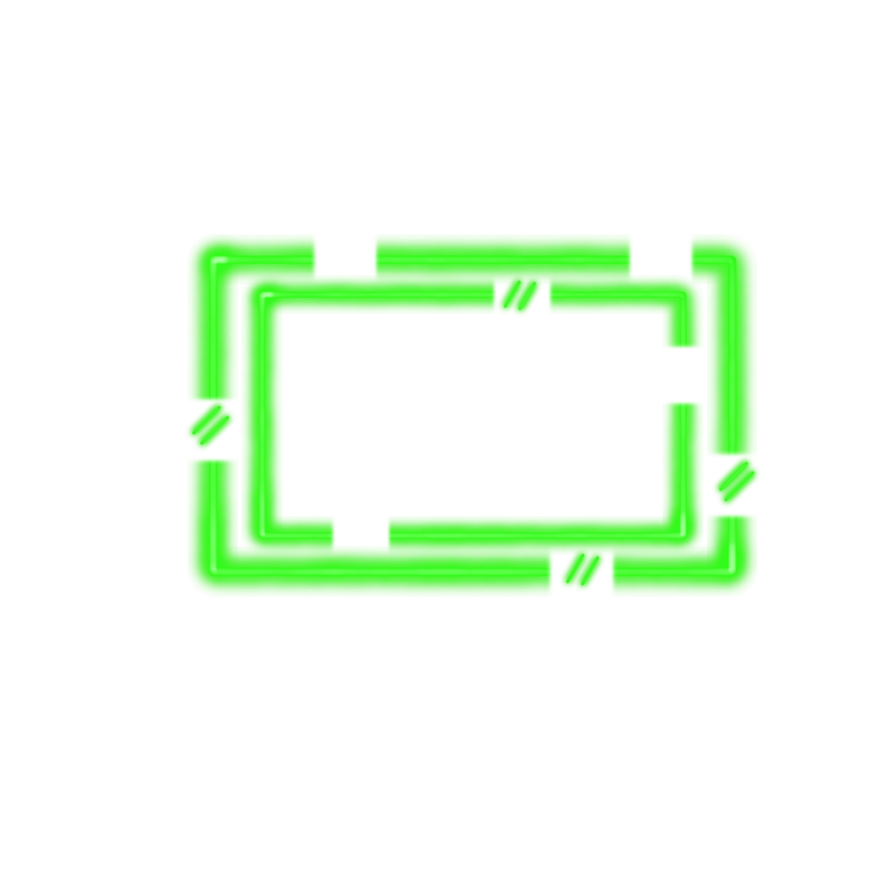Abstract Neon Frame png