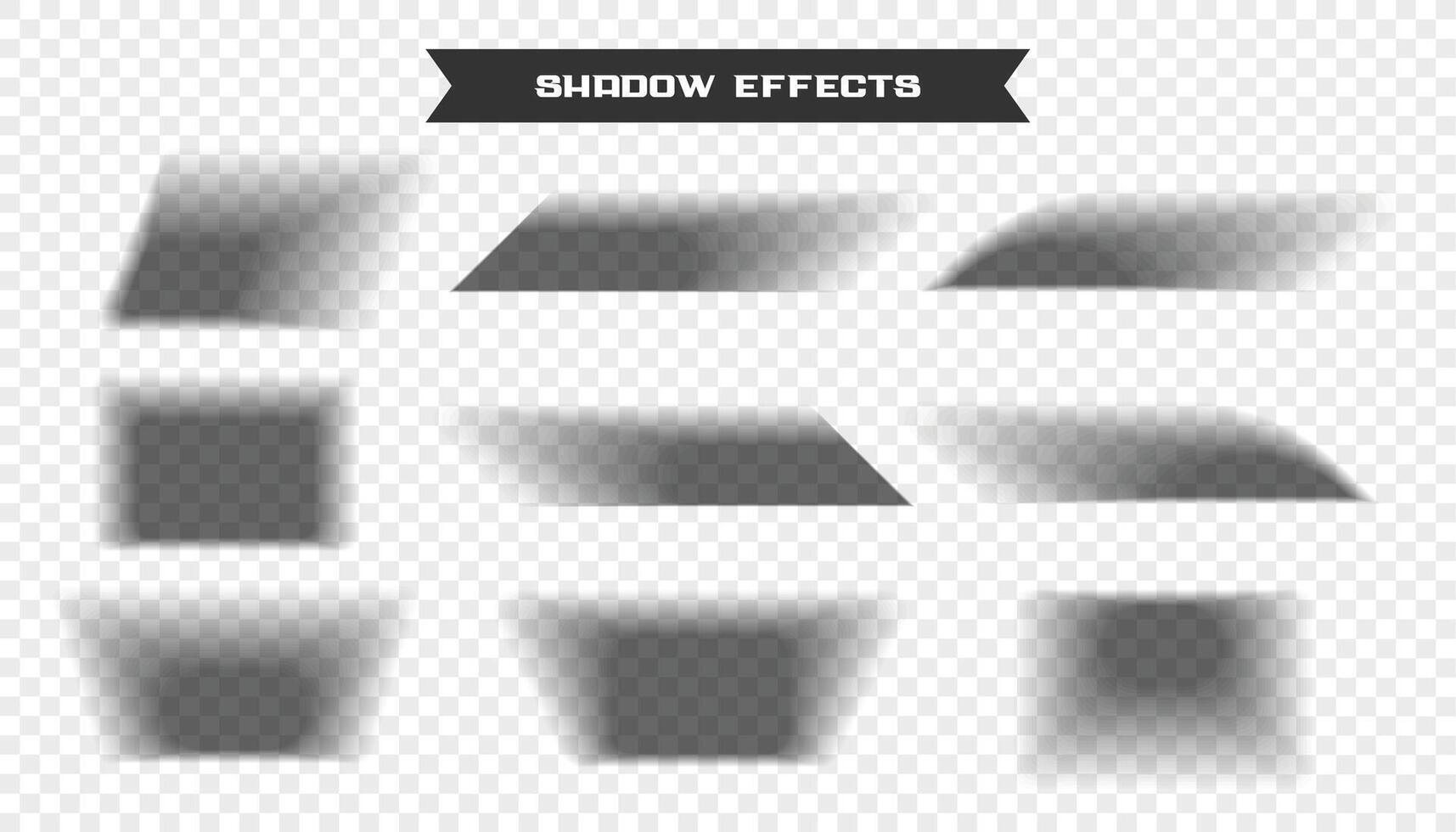 3d style geometric shape shadow effect in checkered background vector