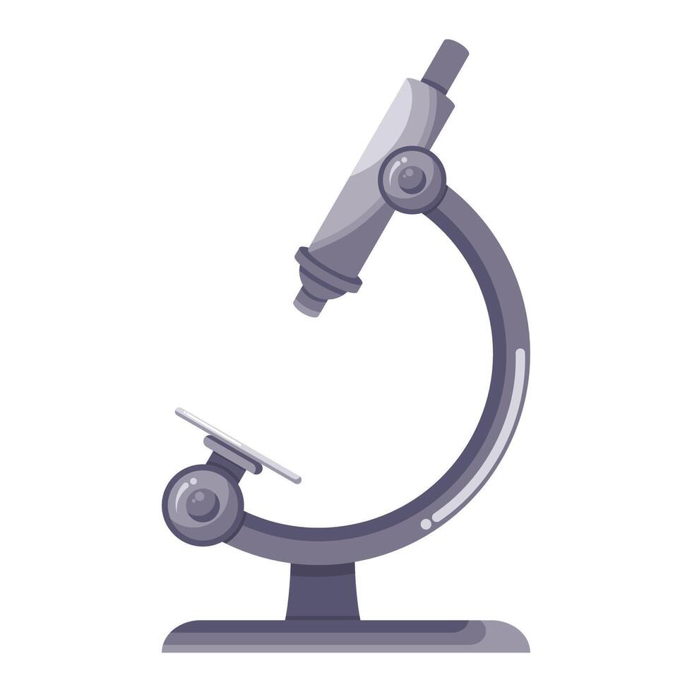 Microscope vector illustration graphic science icon symbol