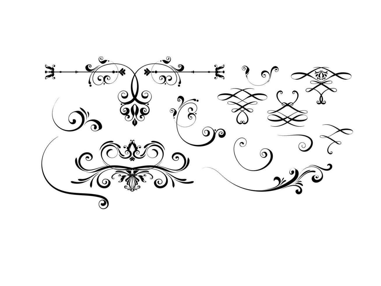 This image is a set of Vintage Decorative Ornament Borders and Page Dividers Vintage Decorative Ornament Borders and Page Dividers Vintage Decorative Ornament Borders and Page Dividers vector