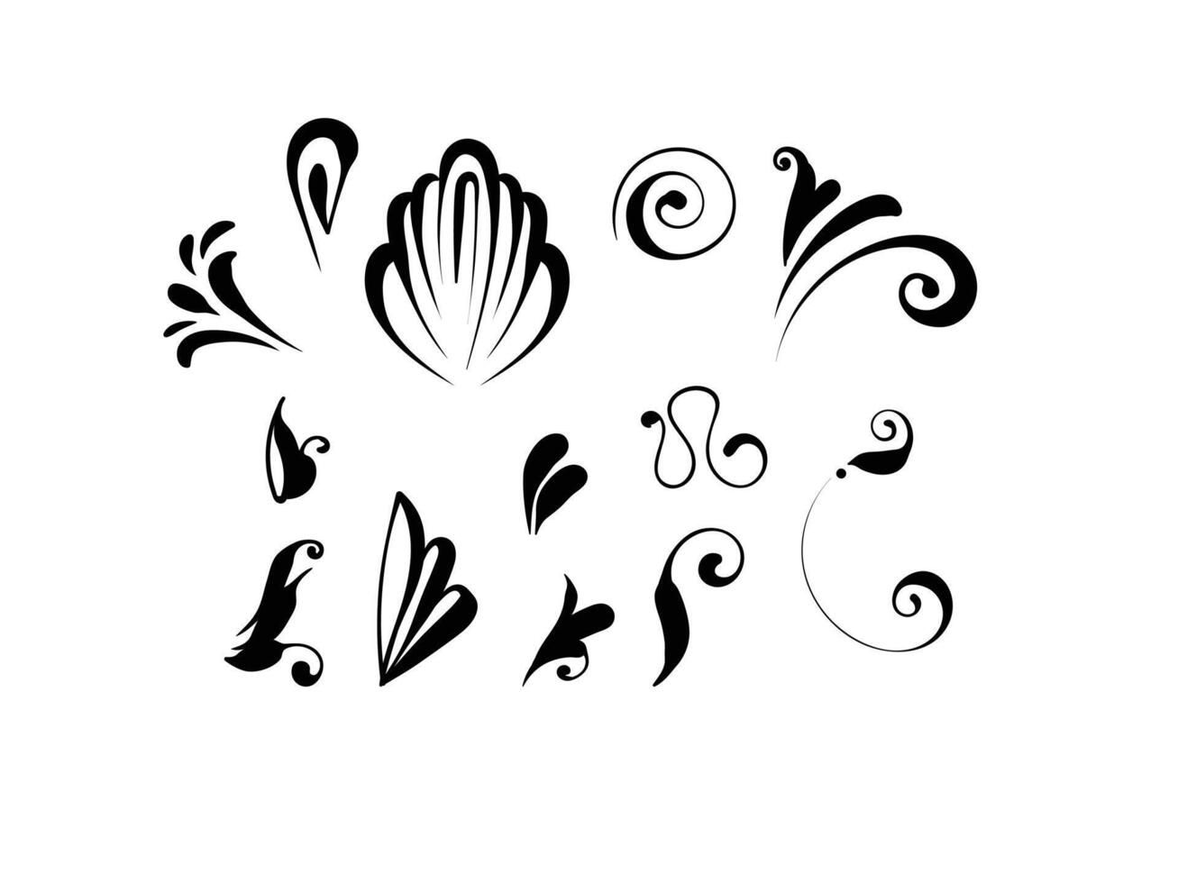 esta imagen es un conjunto de Clásico decorativo ornamento fronteras y página divisores Clásico decorativo ornamento fronteras y página divisores Clásico decorativo ornamento fronteras y página divisores vector