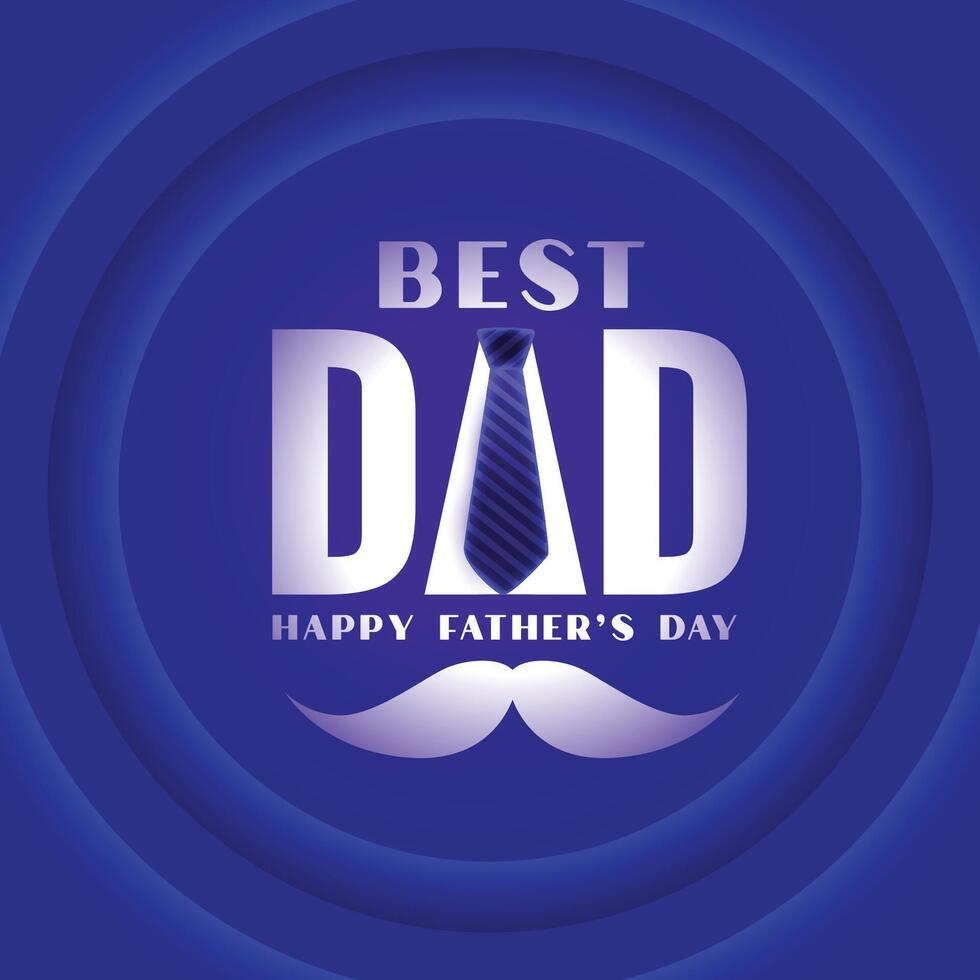 father's day greeting card surprise the best dad with love vector