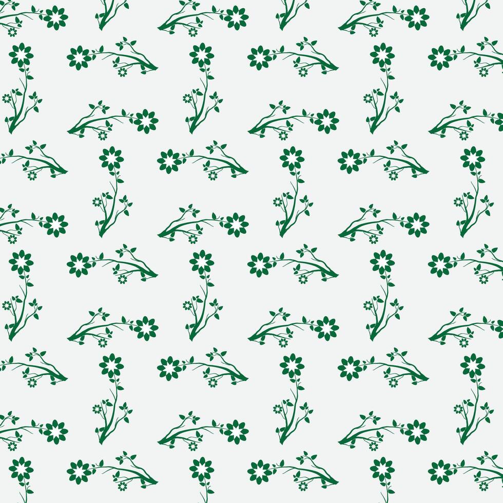 Seamless floral pattern in vector format.