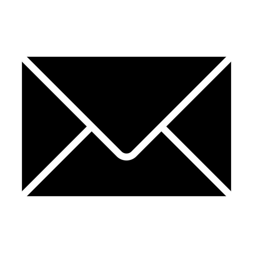 Email envelope icon vector illustration for graphic design, logo, website, social media, mobile app, ui