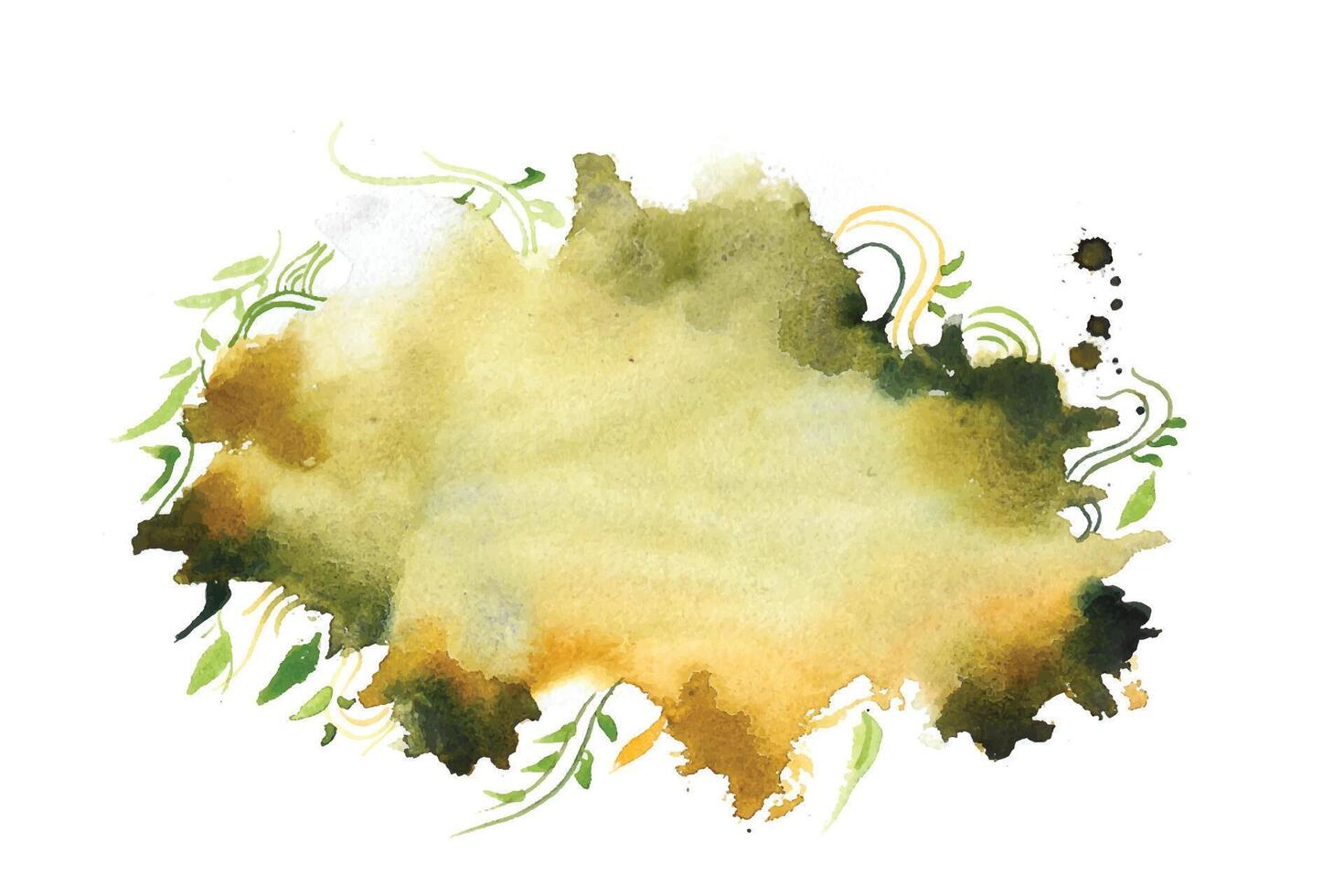 abstract hand painted watercolor texture background vector illustration