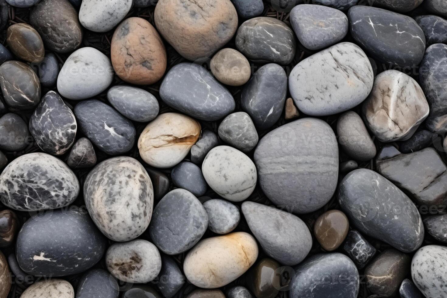 AI generated Closeup rock organic background photo