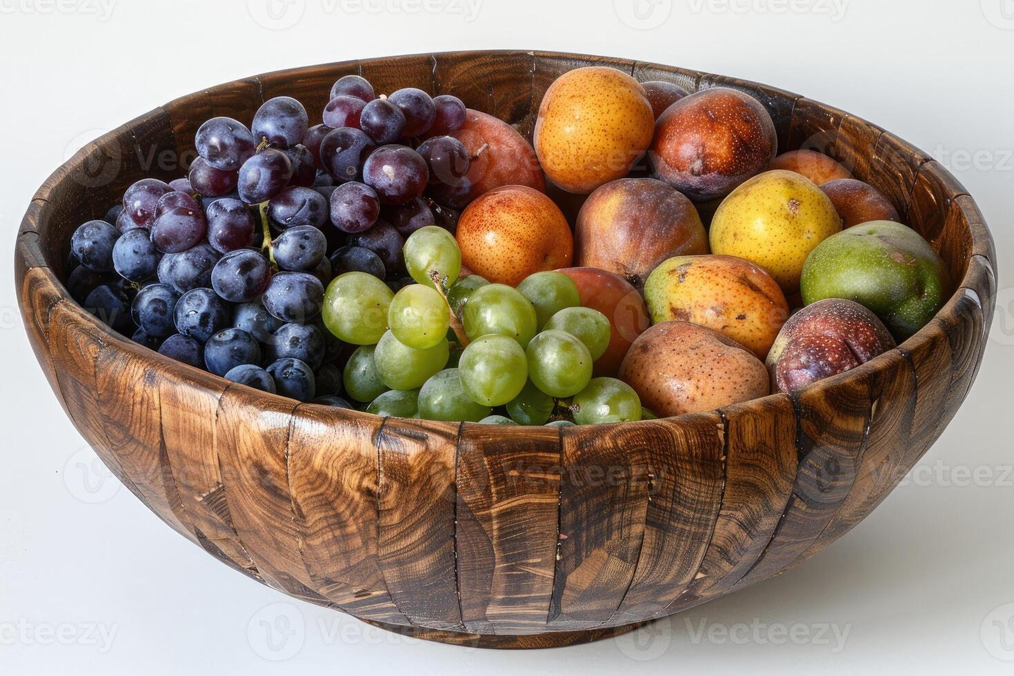 ai generado desayuno con un Fresco frutas cuenco publicidad comida fotografía foto