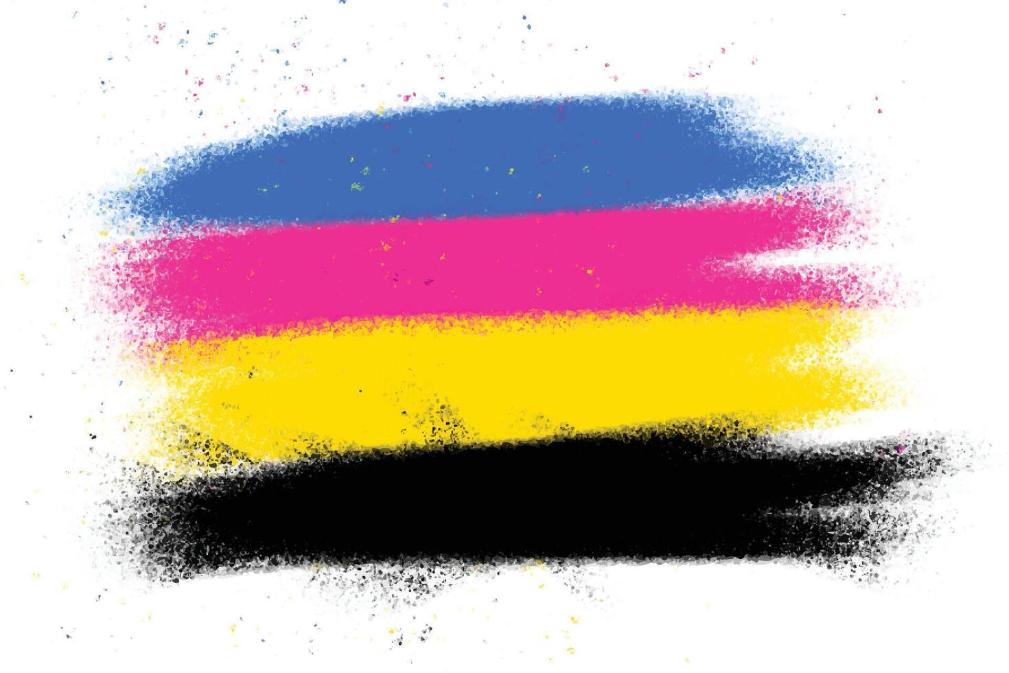 resumen cmyk color polvo polvo antecedentes vector