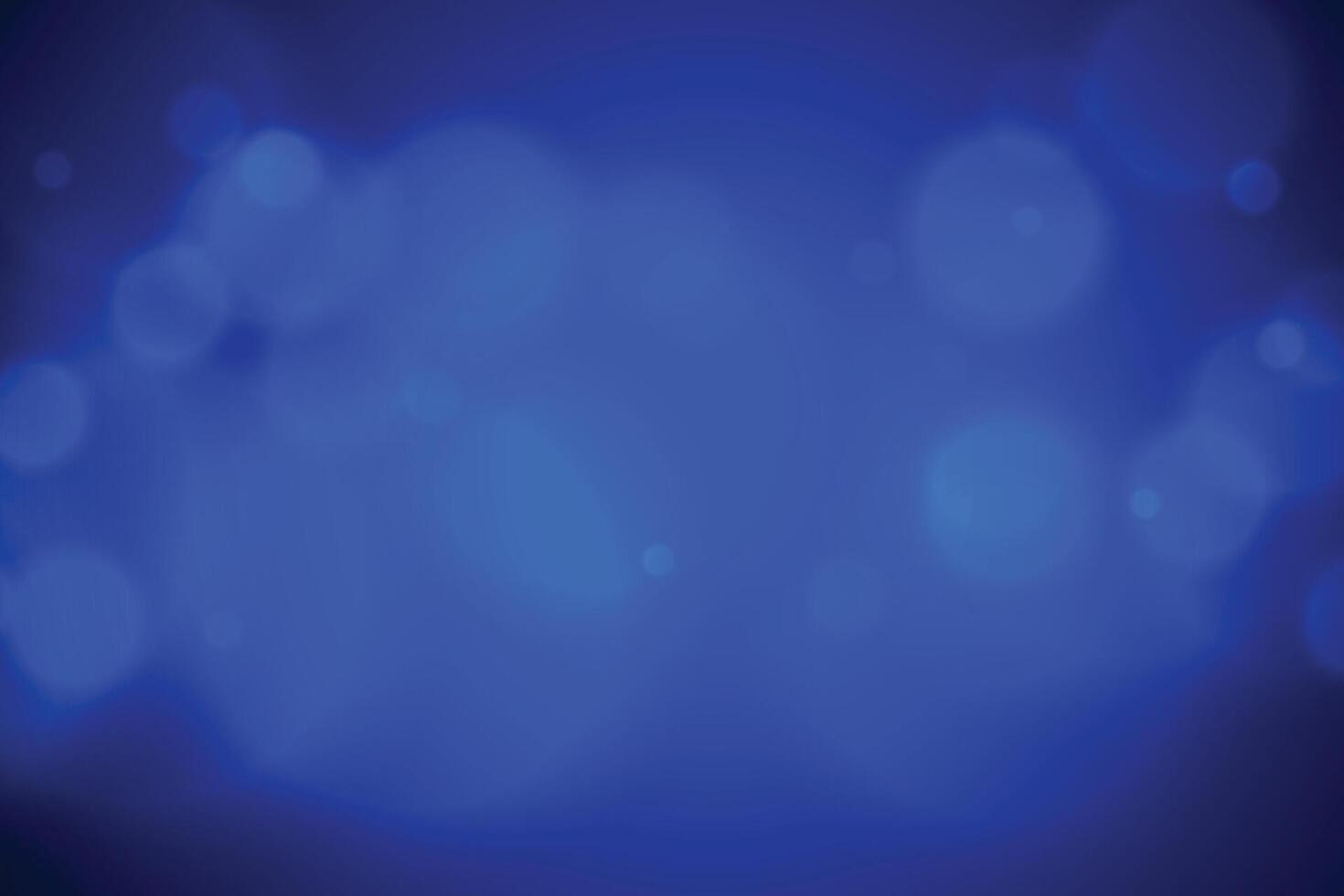 blue blurred background with defocused light effect vector