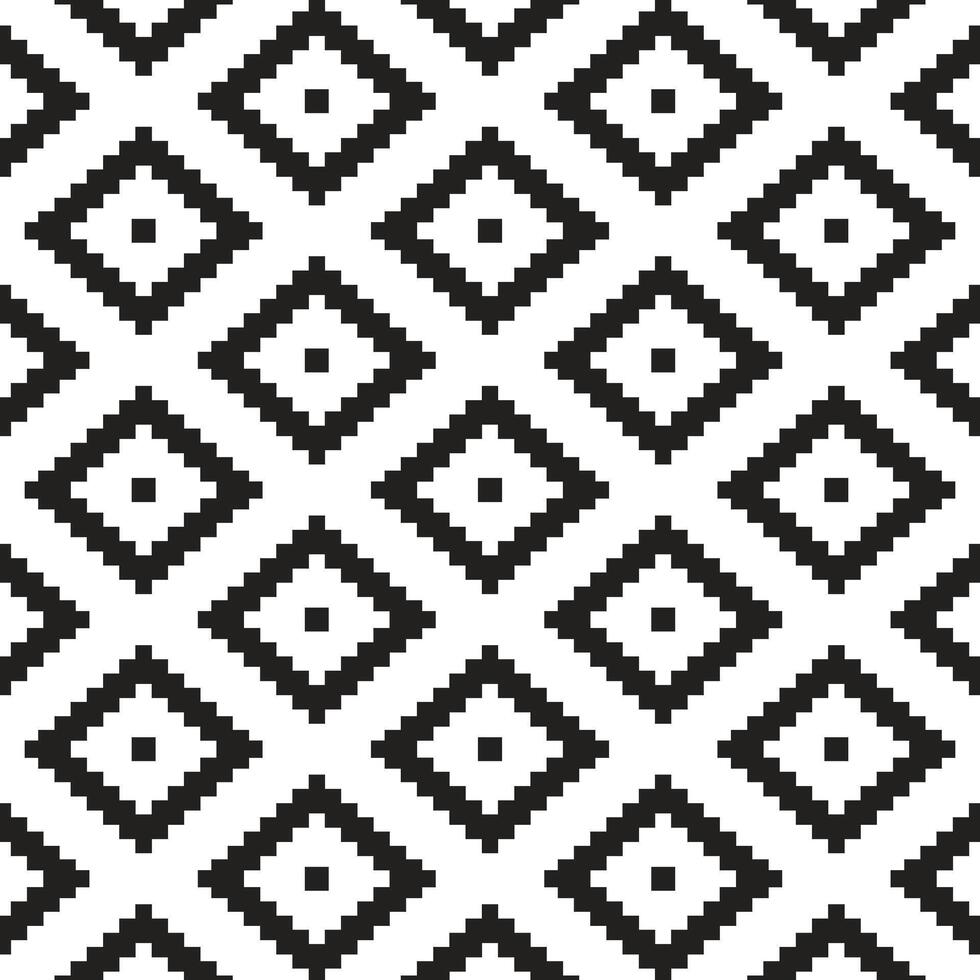 Ancient Aztec Geometric Pattern Decorative Background Vector Design