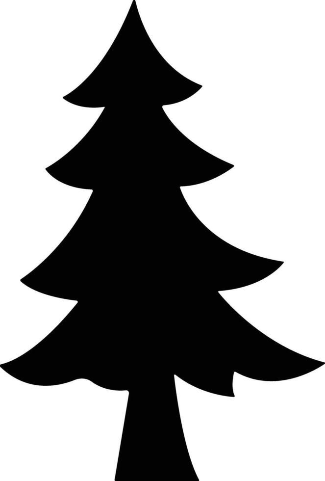 Navidad árbol icono en plano estilo. vector para aplicaciones y sitio web. aislado en contiene tal íconos como Navidad árbol lata ser usado para naturaleza, día festivo, invierno carteles