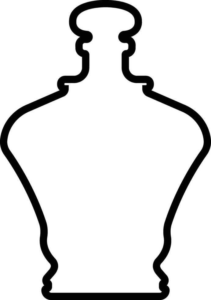 Potion icon in line. isolated on Magic potion flask bottle fantasy elixir glass bubble fairy drink mysterious, glowing and boiling liquid, mushroom. vector for apps, website