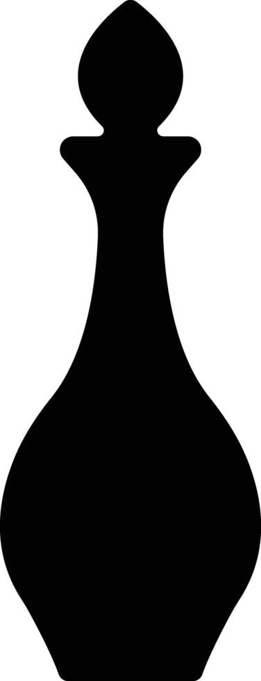 poción icono en departamento. aislado en magia poción matraz botella fantasía elixir vaso burbuja hada bebida misterioso, brillante y hirviendo líquido, seta. vector para aplicaciones, sitio web