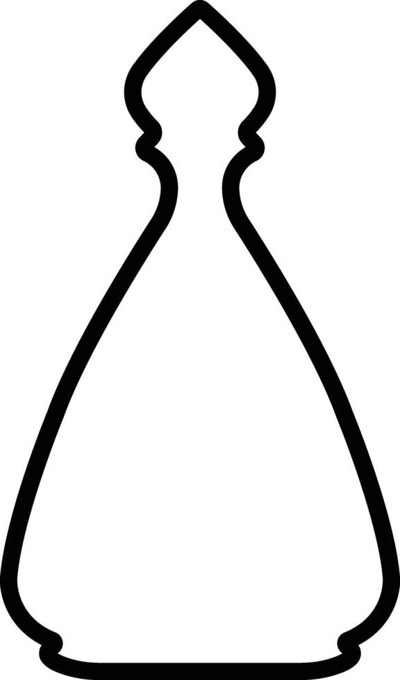 Potion icon in line. isolated on Magic potion flask bottle fantasy elixir glass bubble fairy drink mysterious, glowing and boiling liquid, mushroom. vector for apps, website