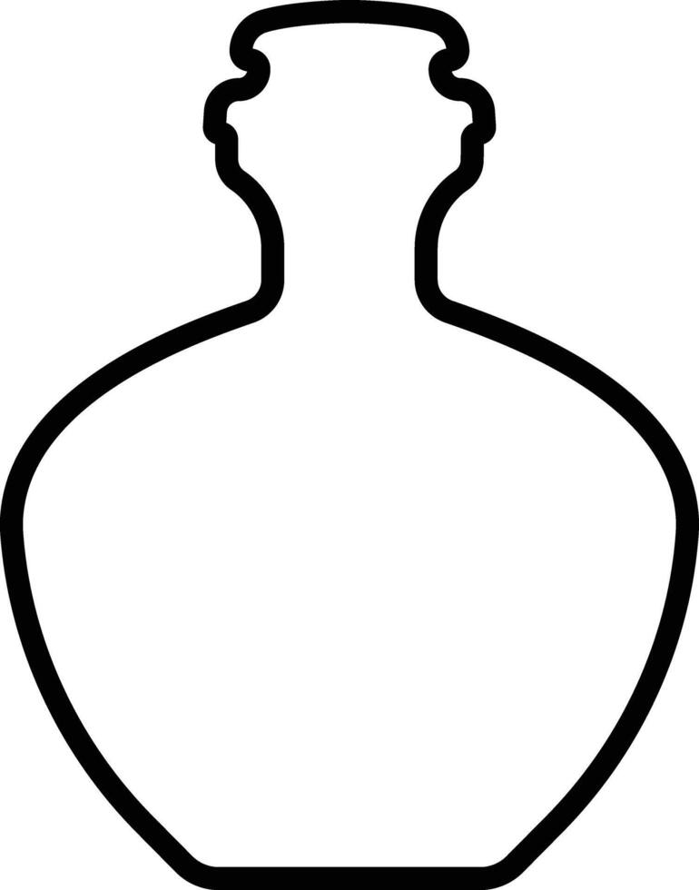 poción icono en línea. aislado en magia poción matraz botella fantasía elixir vaso burbuja hada bebida misterioso, brillante y hirviendo líquido, seta. vector para aplicaciones, sitio web