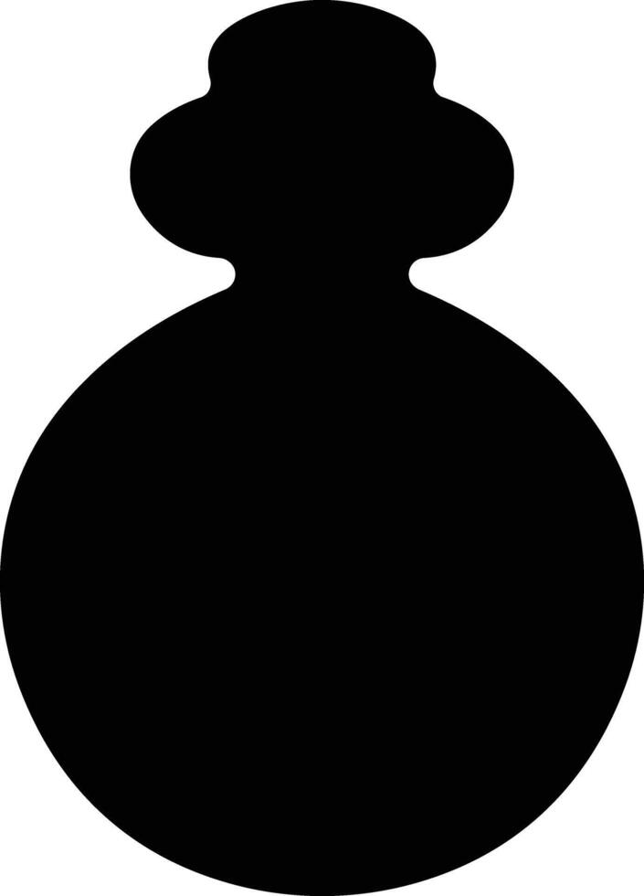 Potion icon in flat. isolated on Magic potion flask bottle fantasy elixir glass bubble fairy drink mysterious, glowing and boiling liquid, mushroom. vector for apps, website
