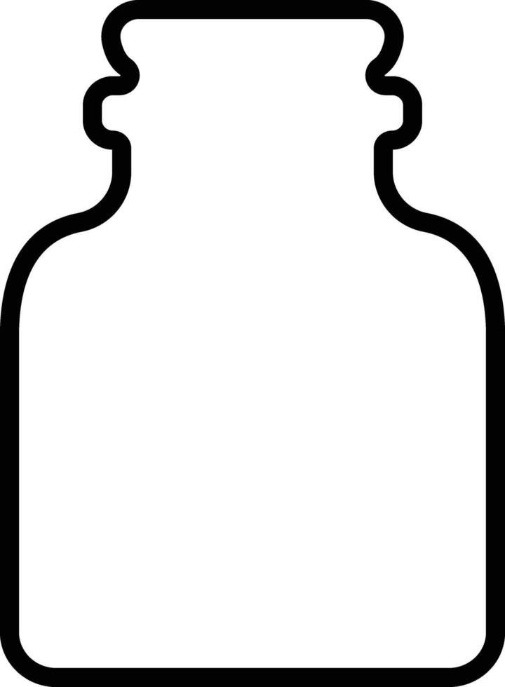 Potion icon in line. isolated on Magic potion flask bottle fantasy elixir glass bubble fairy drink mysterious, glowing and boiling liquid, mushroom. vector for apps, website