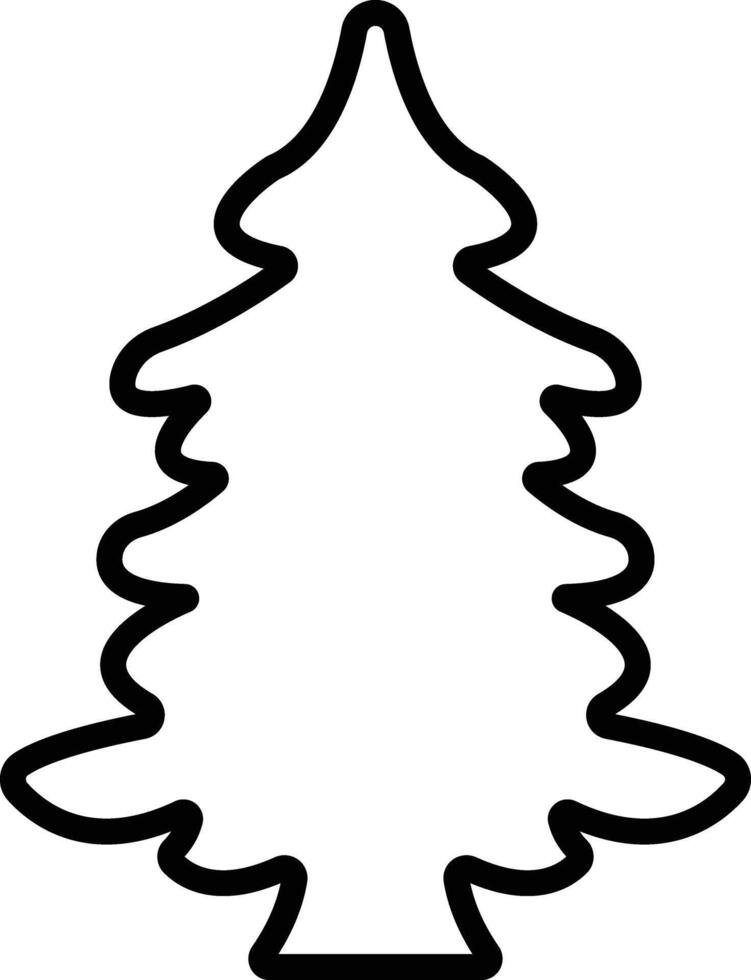 Christmas Tree icon in line style. vector For apps and Website. isolated on Contains such icons as Christmas Tree Can be used for Nature, Holiday, Winter posters