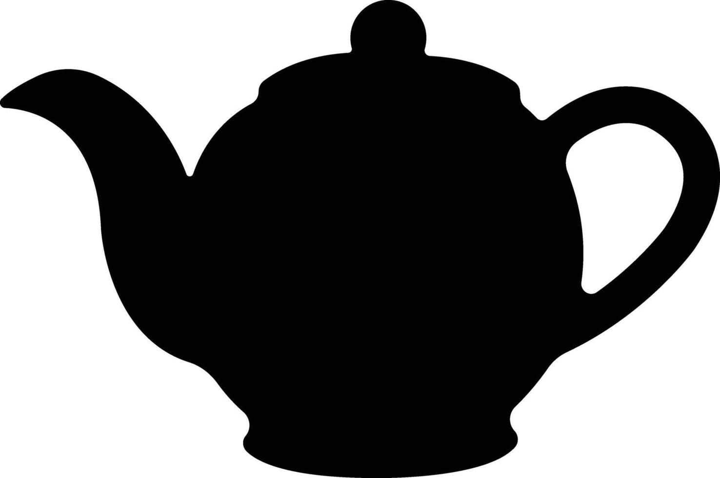 Tea pot icon in flat style. isolated on Tea kettle or teapot sign and symbol. teapots, drinking coffee pot. Abstract design Logotype art vector for apps website