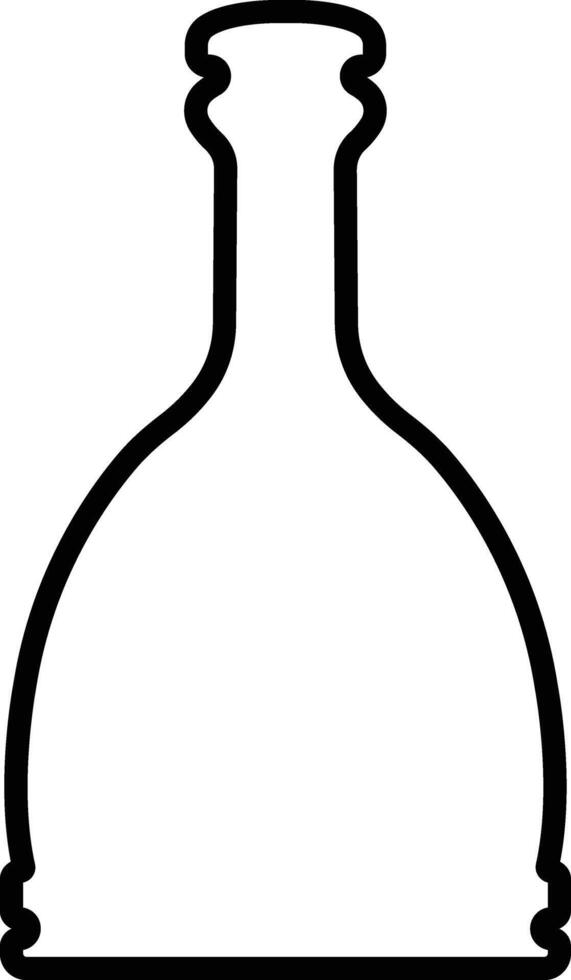 Potion icon in line. isolated on Magic potion flask bottle fantasy elixir glass bubble fairy drink mysterious, glowing and boiling liquid, mushroom. vector for apps, website