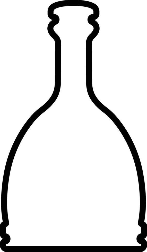 poción icono en línea. aislado en magia poción matraz botella fantasía elixir vaso burbuja hada bebida misterioso, brillante y hirviendo líquido, seta. vector para aplicaciones, sitio web