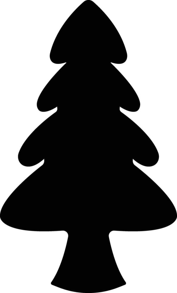 Navidad árbol icono en plano estilo. vector para aplicaciones y sitio web. aislado en contiene tal íconos como Navidad árbol lata ser usado para naturaleza, día festivo, invierno carteles