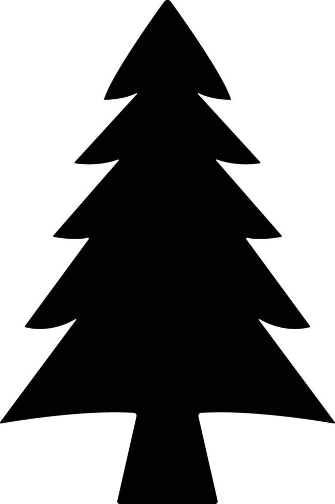 Navidad árbol icono en plano estilo. vector para aplicaciones y sitio web. aislado en contiene tal íconos como Navidad árbol lata ser usado para naturaleza, día festivo, invierno carteles