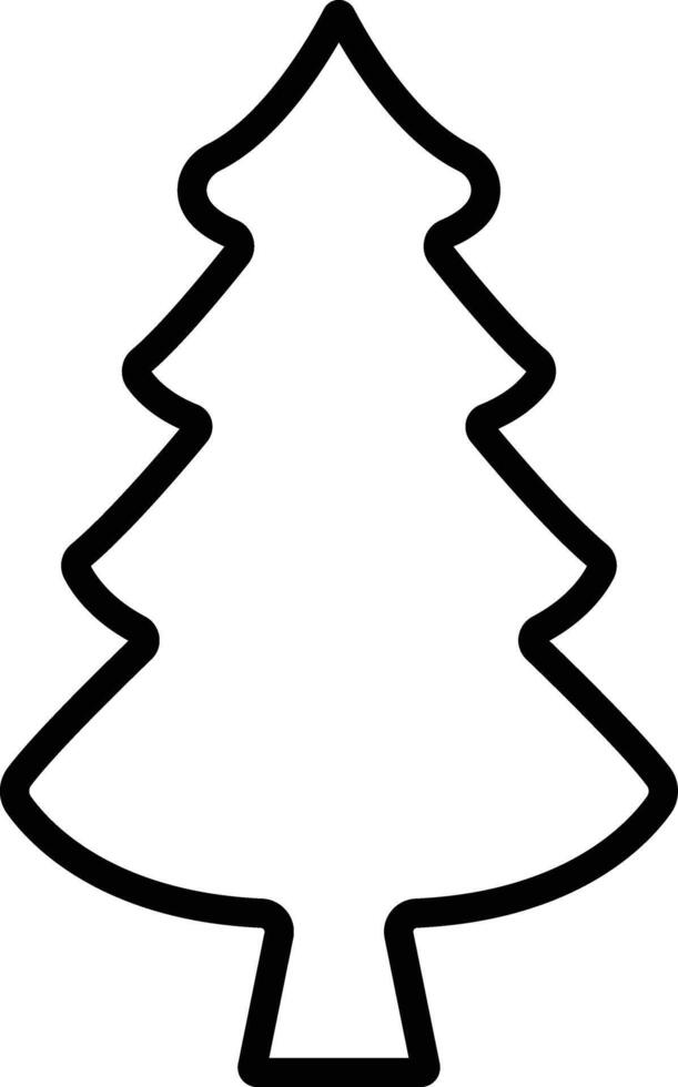 Christmas Tree icon in line style. vector For apps and Website. isolated on Contains such icons as Christmas Tree Can be used for Nature, Holiday, Winter posters