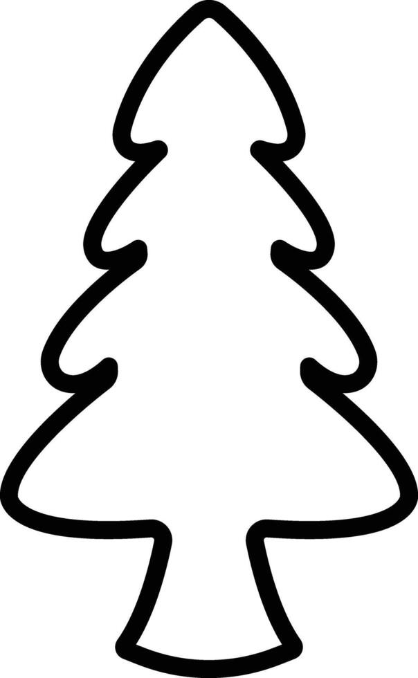 Christmas Tree icon in line style. vector For apps and Website. isolated on Contains such icons as Christmas Tree Can be used for Nature, Holiday, Winter posters