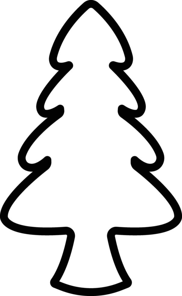 Christmas Tree icon in line style. vector For apps and Website. isolated on Contains such icons as Christmas Tree Can be used for Nature, Holiday, Winter posters