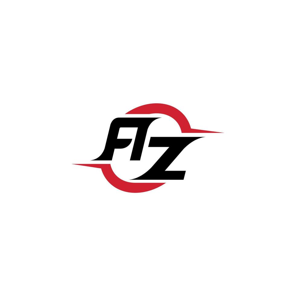 AZ initial esport or gaming team inspirational concept ideas vector