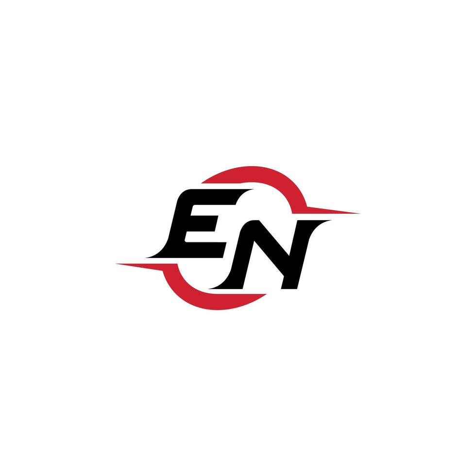 EN initial esport or gaming team inspirational concept ideas vector